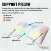 Sobakawa Cloud Pillow with Microbead Fill- Microbead Pillow- Contoured-Shaped Pillow