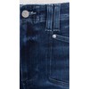 PAIGE Women's Anessa Jeans with Set in Pockets, Praline, Blue,