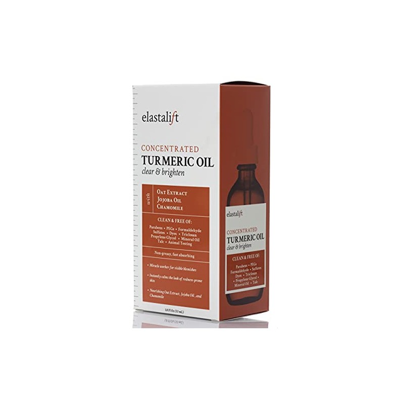 Elastalift Suero facial con aceite de cúrcuma para el cuidado