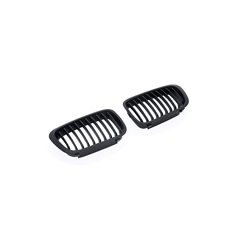 Radiator Sport Front Ribbed Grill Black Matt Registration Free Set