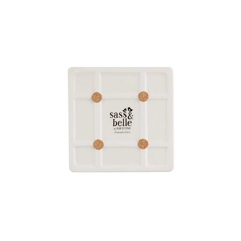 Awesome Metallic Monochrome Coaster (CHIC019)