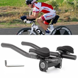 Bicycle Handlebar Attachment Bicycle Rest Handlebar TT Handlebar Attachment Triathlon Handlebar Adjustable Bicycle Support Handlebar for Road Bikes Mountain Bike