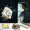 WISINY WR55X11132 WR55X25754 led Light Board Compatible for GE Refrigerator