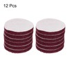 sourcing map 12pcs Scrubber Scouring Pads 400 Grits 3 Inch