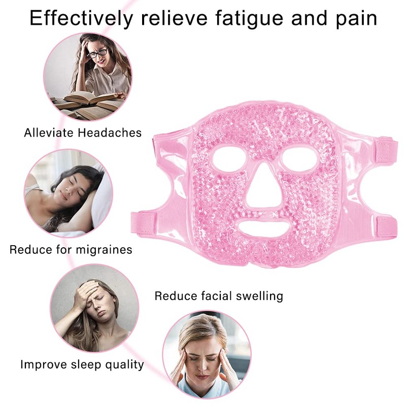 Gel Face Mask, Eye Mask, Cooling Mask, Face Mask, Reusable