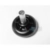 Hörmann 3039956 Black Roller (Lower with 40mm Axle, N/L/BL/Z/BZ Fittings