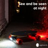 Eggboards Luces LED para monopatín bajo – Luces de longboard