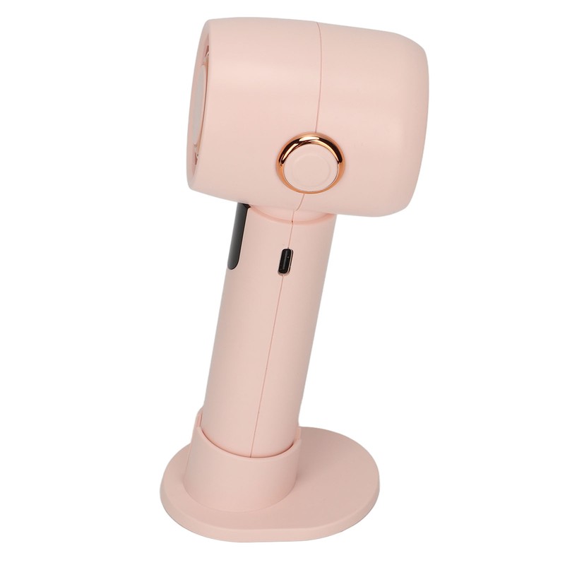 Smart Digital Display Handheld Fan Leafless Silent Small Turbine Fan