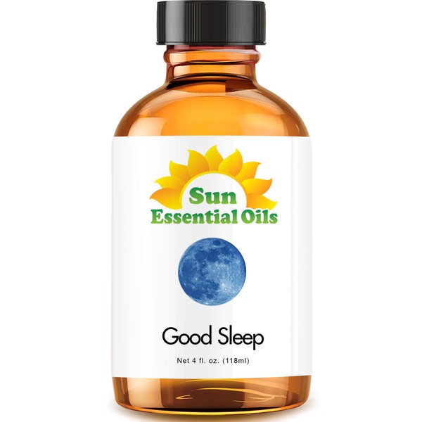 Good Sleep Blend Essential Oil (Huge 4oz Bottle) Bulk Good Sleep Blend Oil - 4 Ounce