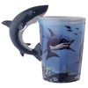 Puckator Lisa Parker Haifisch geformter Henkel Tasse aus Dolomit-Keramik