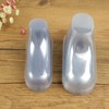 100Pcs Clear Plastic Baby Feet Display, Baby Booties Crochet Shoes