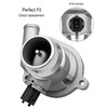ULZOZN Upgrade Aluminum Coolant Thermostat Housing Assembly Fit for Chevy