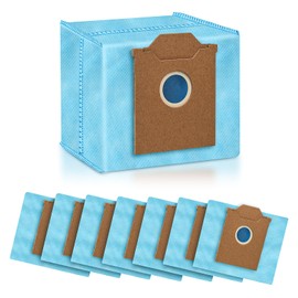 8 Pack Dust Bags Compatible with Yeedi by ECOVACS Cube Robot Vacuum Self-Empty Station, Vacuums Cleaner Disposable Replacement Bag