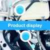 ZIMISI Blue Replacement Car A/C Valve Core Caps, Leakproof R134a