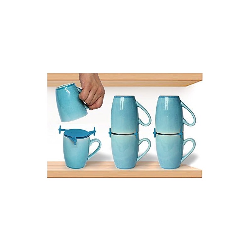 ELYPRO - Drinkware apilador (Azul)