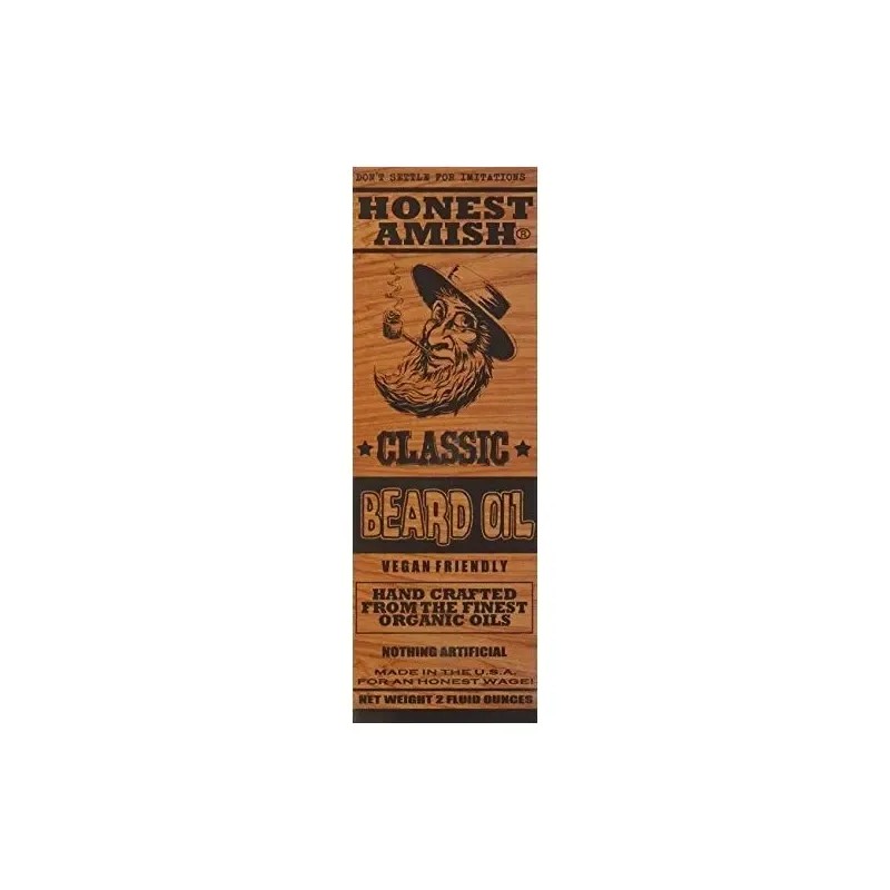 Honesta Amish - Aceite Barba Clásico - 2 Oz