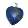Heart Pendant Gemstones | Heart Pendant Small with Silver 925