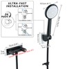 DOUBLUOEG RV Shower Faucet, Metal Camper Shower Faucet with Hose