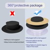 Classic Fedora Hat Flat Top Hat Felt Pork Pie Hat