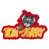 C&D Visionary Tom & Jerry Logo Patch, Red, Yellow