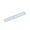 Autism Awarness 36" Windshield Window Banner Vinyl Decal Sunshade JDM