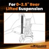 maXpeedingrods 0-2.5” Lifted Rear Shocks for Nissan Titan 4WD 2004-2015,