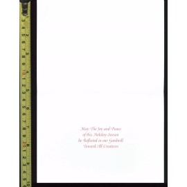 Bobcat Christmas card #80 - 1 card + 1 blank envelope