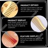 IWOWHERO 3pcs Hair Styling Comb Large Teeth Barber Haircut Tool