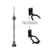 MiOYOOW Gun Rack Wall Mount Display, Adjustable Heavy Duty Shotgun