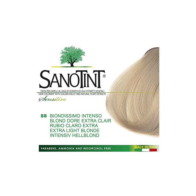 Sanotint PPD & Ammonia-Free Extra Light Blonde Hair Colour 88