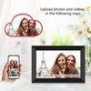 Digital Picture Frame 2.4G WiFi 10 Inch IPS Touch Screen