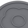 2 Pcs Silicone Air Cooker Pot With Handle Round Fryer