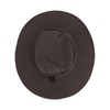 Sun Hat Nylon Dark Gray UV Protection Breathable Adjustable Wide