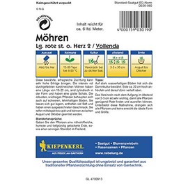 Kiepenkerl 3019 Carrot Vollenda (Carrot Seeds)