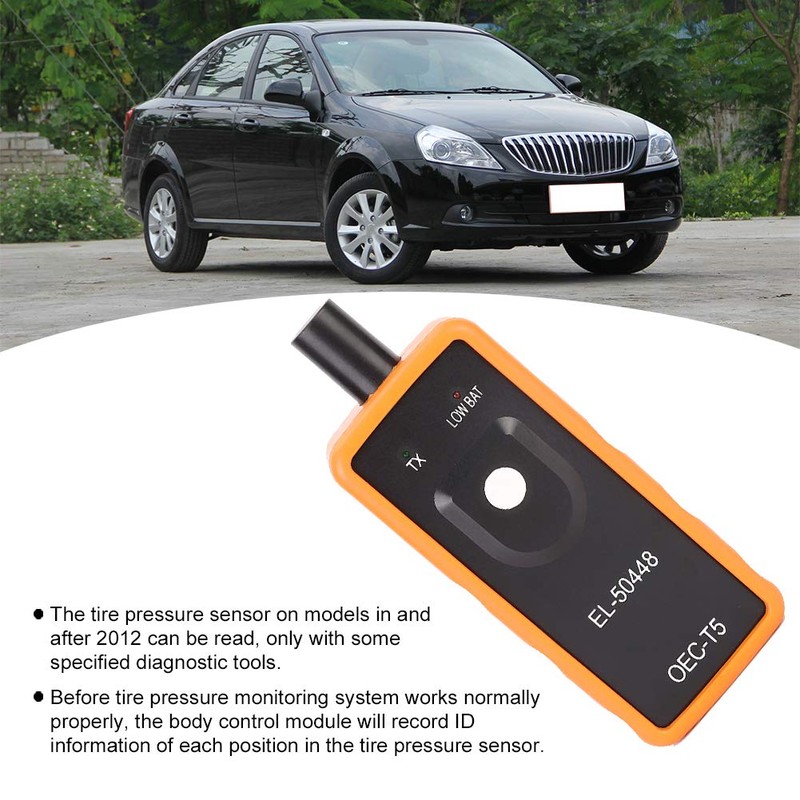TPMS Tyre Pressure Control Systems OEC-T5 EL-50448 9V Universal Car