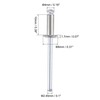 TA-VIGOR 50pcs 4mm x 10mm Blind Rivets, 304 Stainless Steel