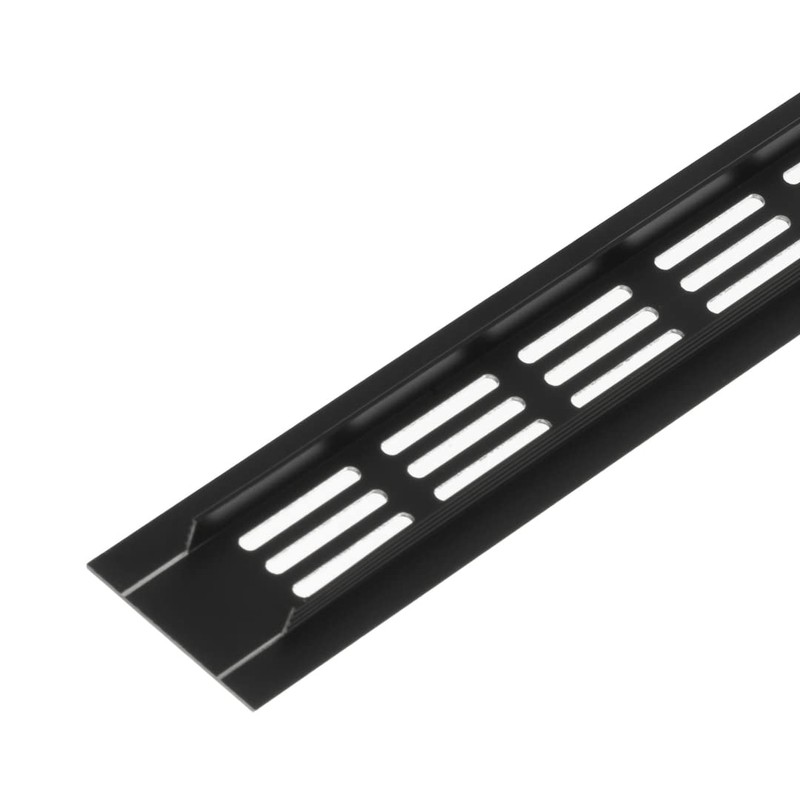 EUROPLAST 2x12 (Outside Dimensions) Toe Kick Vent Cover - Aluminum
