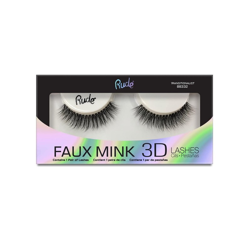 Rude - Faux Mink 3D Lashes - Narcissist