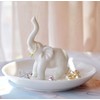 Titanape Birthday Gifts for Women - White Elephant Ring Holder