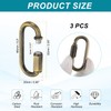 sourcing map Chain Connectors, 5mm Thick Quick Link Screw Lock