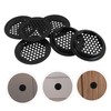 TEHAUX 6pcs Stainless Steel Mesh Air Vent Covers for Wardrobe