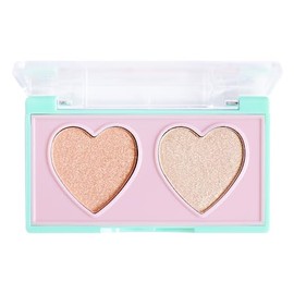 Kimchi Chic, Duo de sombras para ojos Spinning Hearts (01 Peach Caramel)