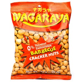 Nagaraya Barbecue Cracker Nuts 160g (Pack of 10)