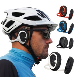 Cyclist Wind Deflector Ear Muffs for Noise Reduction Earmuffs, Cycling Ear Wind Deflectors for Ear Wind Protection, Sensory Headphones for Hearing Aids Users Tinnitus Over-Ear Headphone (WHITE)