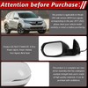 Left Driver Side Door Mirror Assembly Replace for 2017-2022 Honda