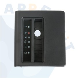 Shifter Bezel Cover for Automatic Transmission Floor Console Compatible with Jeep Cherokee XJ 1997-2001 PRNDL Shift Indicator Panel Gear Selector Repair Accessories Parts 55115615