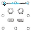 Hexagon nuts M3-M12 (standard design) DIN 934 ISO 4032 stainless