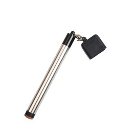 LAKE OF FIRE Square Pool Cue Chalk Holder – 2-in-1 Billiard Accessory with Pool Chalk Holder & Cue Tip Tool(Silver)