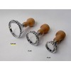 Tredoni 2.5" Round Ravioli Pasta/Dough Stamp Cutter (6.4 cm =