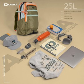 OGIO Alpha Backpack (25 Liter, Purple Passion)